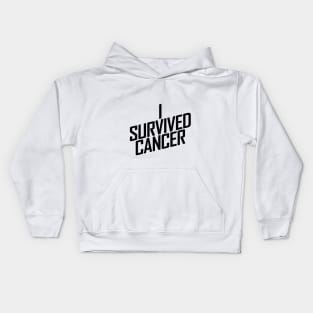 Cancer free Kids Hoodie